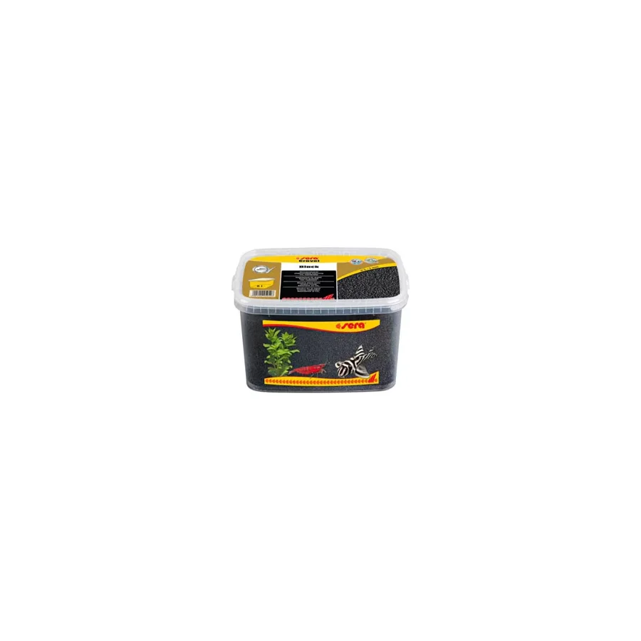 Sera Siyah 2-3 mm 6 lt Akvaryum Kumu
