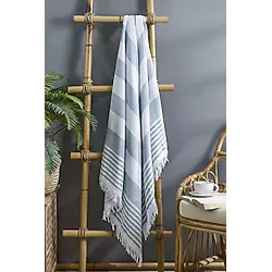 Serenity Büyük Boy Peştemal Havlu Deniz Plaj Banyo 90x170 cm %100 Pamuk