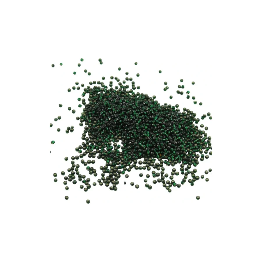 Serhat Aksesuar Ve El İşçilik 08 Kum Boncuk Zümrüt Yeşil 3 Mm (100 Gr 6000 Adet)