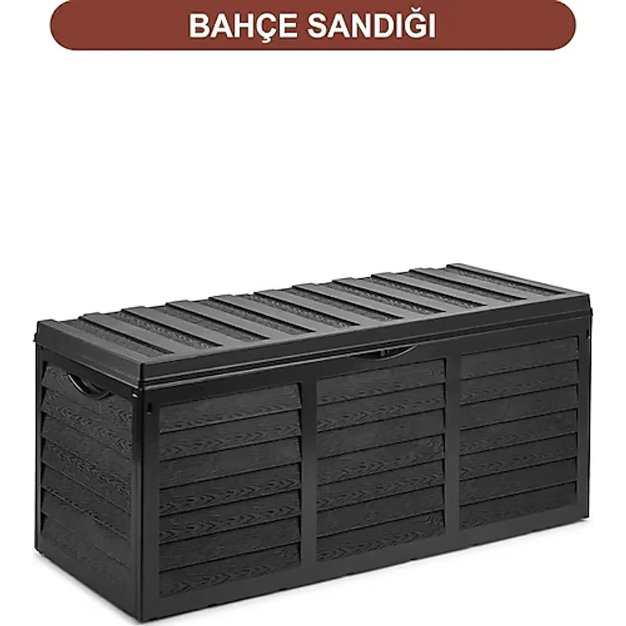 Serinova Plastik Depolama Sandığı Bahçe Mobilyası