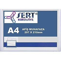 Sert Kırtasiye A4 Afiş Muhafaza 297 x 210 mm 10'lu