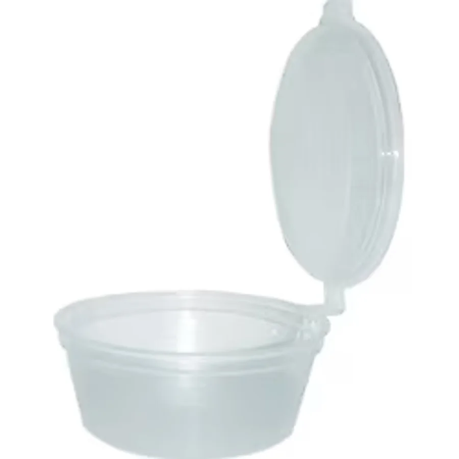 Sert Plastik Kapaklı Sos Kabı 30 Cc - 50 Adet
