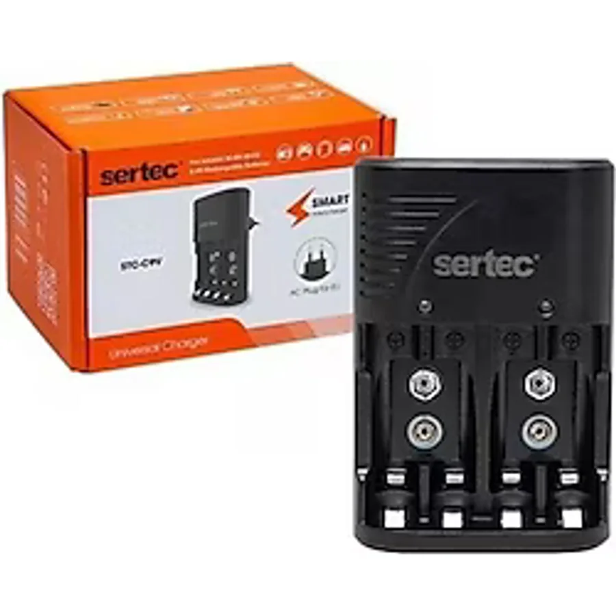 Sertec STC-C802 4'lü Pil Şarj Aleti