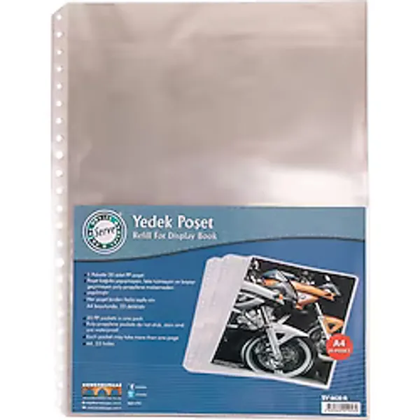 SERVE 6620-R YEDEK SUNUM DOSYASI 20Lİ