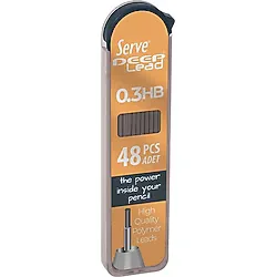 Serve Deep Mekanik Kalem Ucu 0 3 mm Hb 48'li Tüp Hardal Sarı