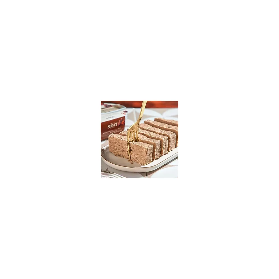 Servet Rafine Şeker İlavesiz - Kakaolu Helva 400g - 400 gr