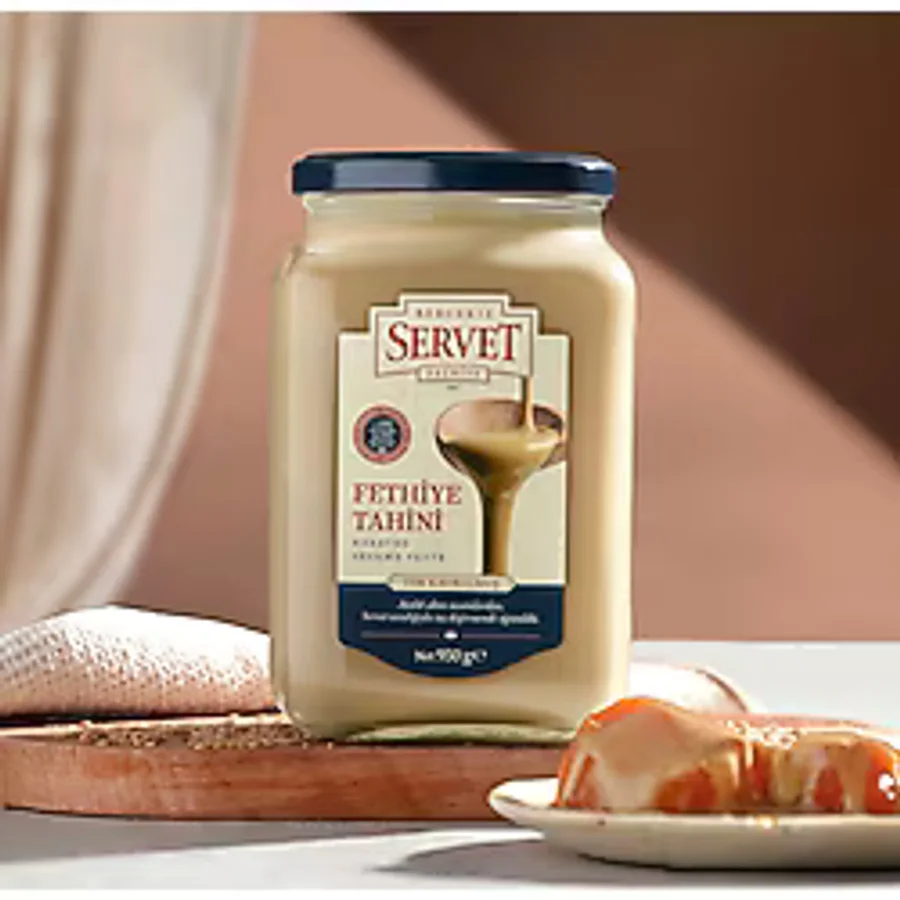 Servet Tek Kavrulmuş Taze Servet Tahini - 950g
