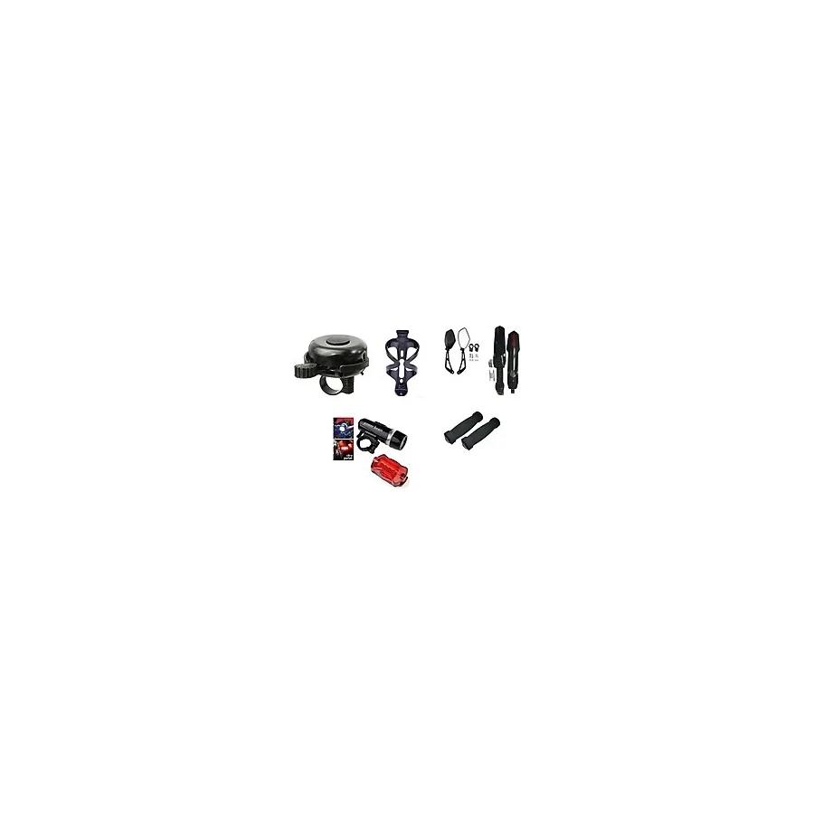 Servis Bisiklet Aydınlatma Aksesuar Seti Jumbo Paket -7 Parça