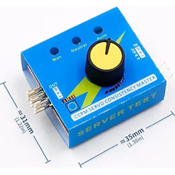 Servo Motor Hız Kontrol Servo Test Cihazı ESC Tester - 3 Kanal