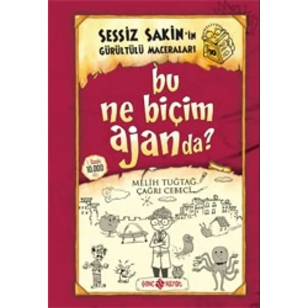 Sessiz Sakin'in Gürültülü Maceraları - 10 Bu Ne Biçim Ajanda? - Melih Tuğtağ, Çağrı Cebeci