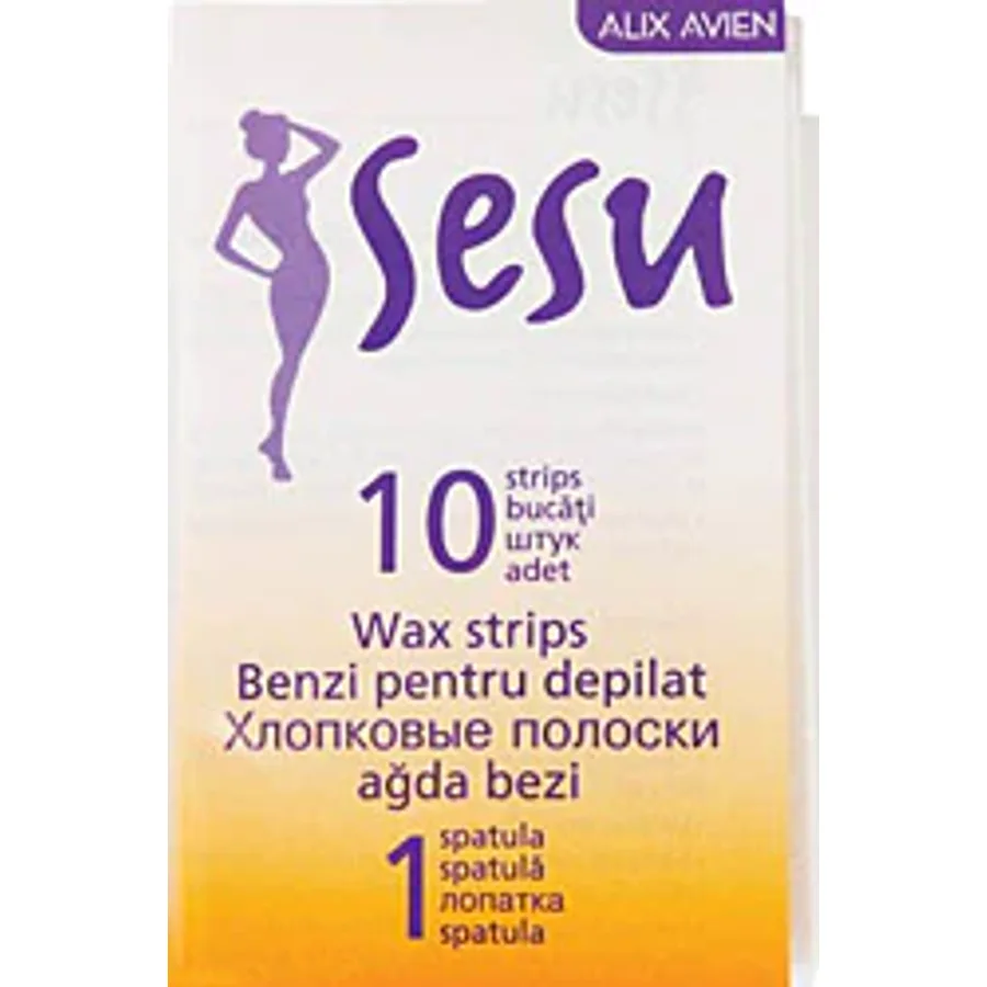 Sesu Ağda Bezi 10'lu + Spatula
