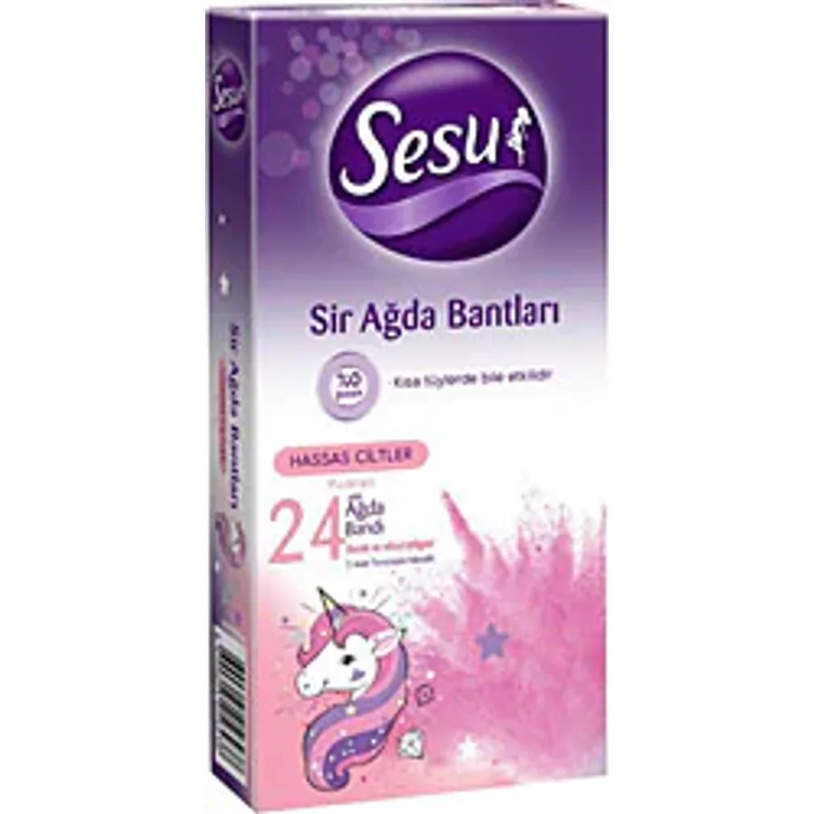 Sesu Hassas Ciltler 24'lü Sir Ağda Bandı