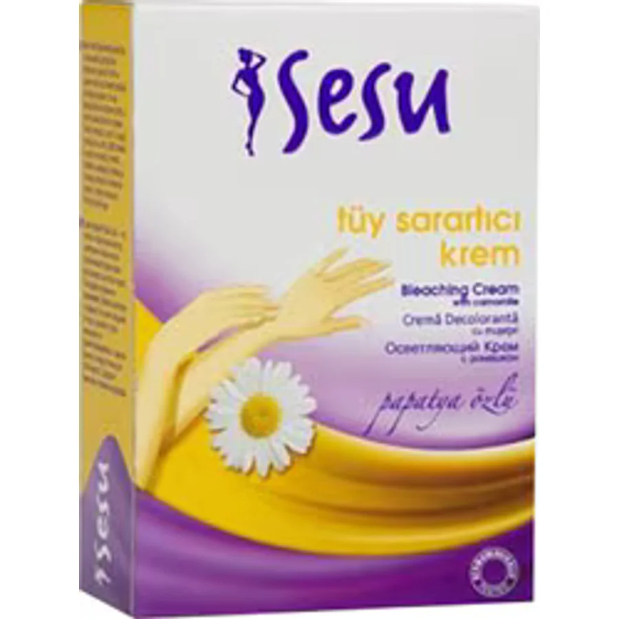Sesu Papatya Özlü 35 ml Tüy Sarartıcı Krem