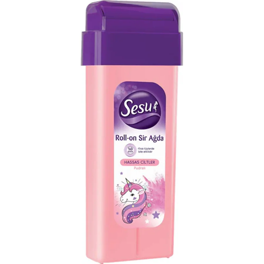Sesu Pudralı Hassas Ciltler için 100 ml Roll-On Sir Ağda