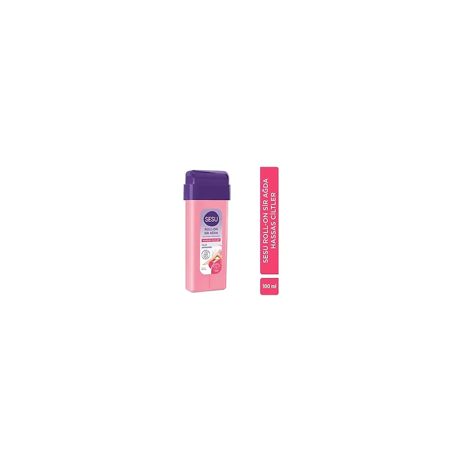 Sesu Roll-On Sir Ağda 100Ml Hassas Ciltler Pudra & Shea Yağı