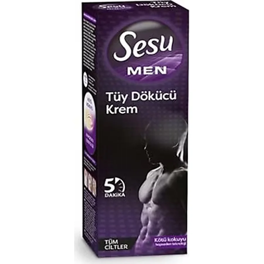 Sesu Tüy Dökücü Krem Men 100 ml