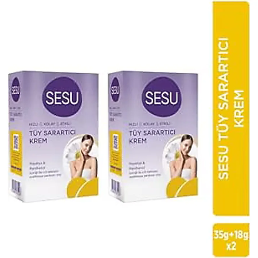 Sesu-Tüy Sarartıcı Krem 2 Adet