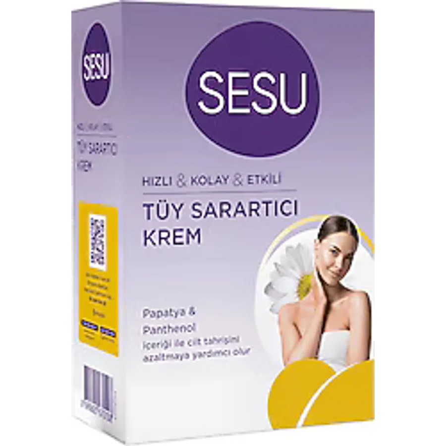 Sesu Tüy Sarartıcı Krem 35 gr + 18 gr
