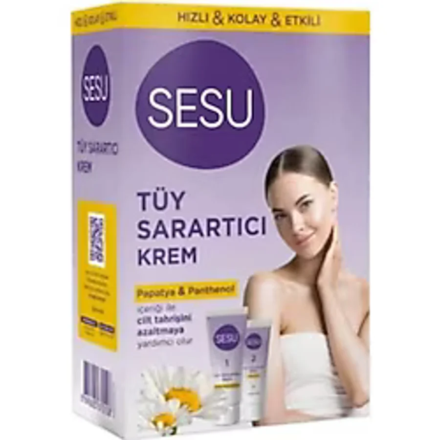 Sesu Tüy Sarartıcı Krem Papatya&Panthenol 35 18 Gr