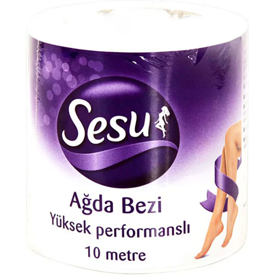 Sesu Yüksek Performanslı Rulo Ağda Bezi 10 mt