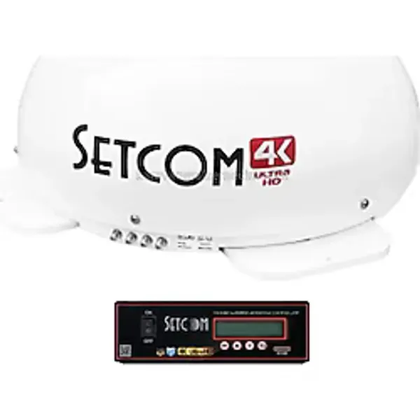 Setcom Stc-324 Mobil Uydu Anteni Çift Çıkış-232