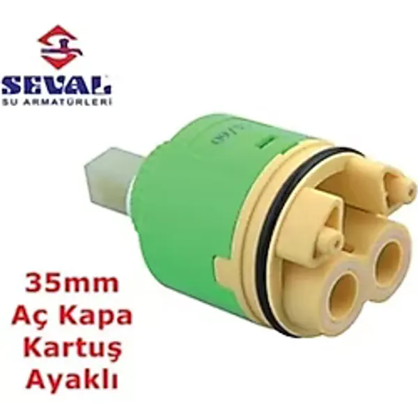 Seval Su Armatürleri Aç Kapa Mix Batarya Kartuşu 35Mm Ayaklı