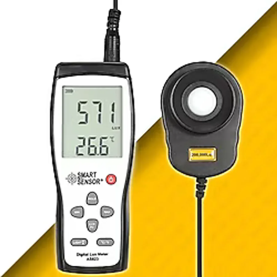 Sevgift Smart Sensor As 823 Spiral Kablolu Işık Ölçer Lüksmetre - 1