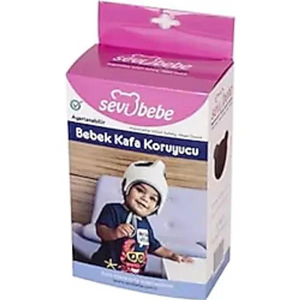 Sevi Bebe Ayarlanabilir Bebek Kafa Koruyucu, Beyaz