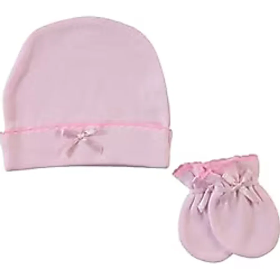 Sevi Bebe Şapka Eldiven Takım - Pembe