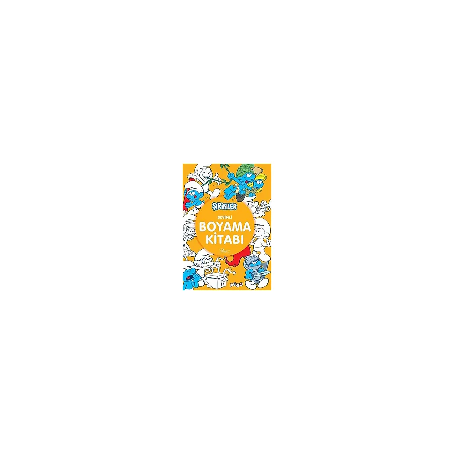 Sevimli Boyama Kitabı - Şirinler - Kolektif