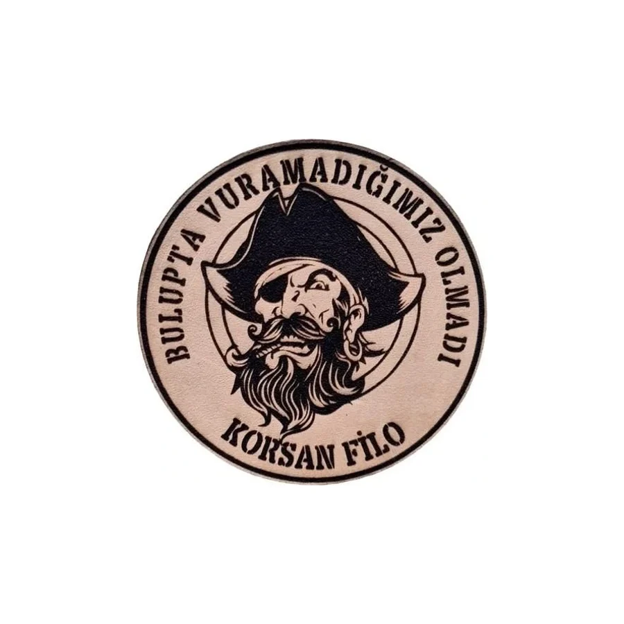 Seyhan Askeri Malzeme Korsan Filo - Deri Pec - Arma - Askeri Patch - Korsan Pec