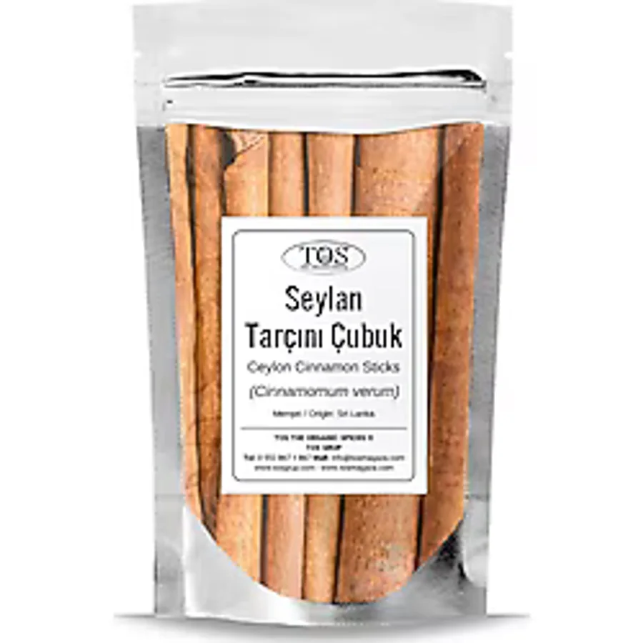Seylan Tarçını Çubuk 250 gr Gerçek Tarçın (1. Kalite) Cinnamomum verum / Sri Lanka Tarçını