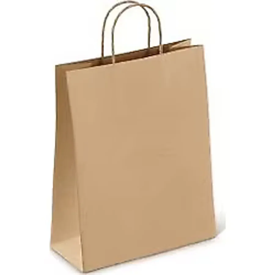 Şeylişeyler-Kraft Kağıt Çanta - 18x8x24 cm - 25 Adet