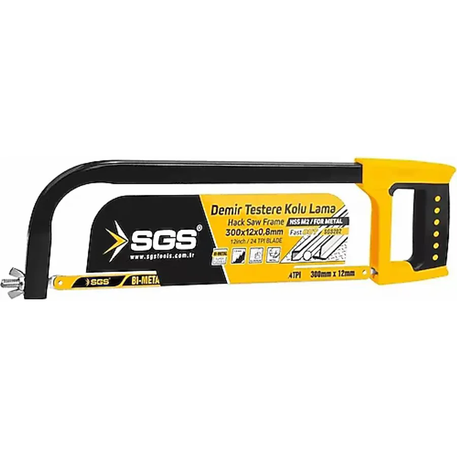 Sgs 202 300 mm Demir Testere Kolu