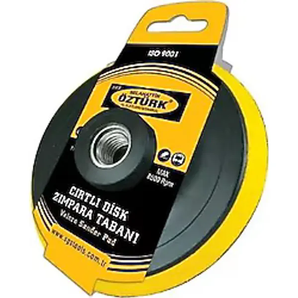 Sgs 285 115 mm Deliksiz Cırtlı Zımpara Pedi