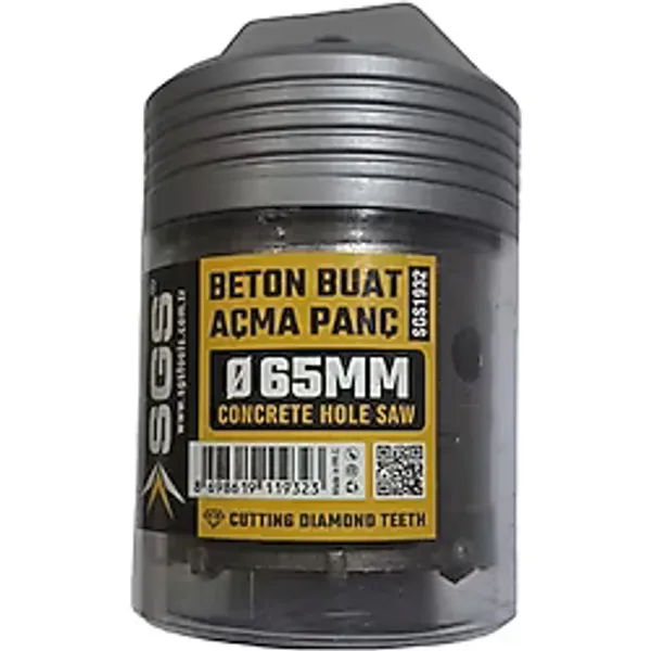 Sgs Beton Buat Açma Panç 65 Mm Sgs1932