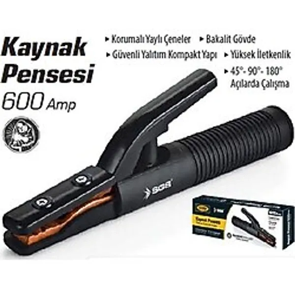SGS SGS318 Sgs Kaynak Pensesi Bakalit 600 Amper