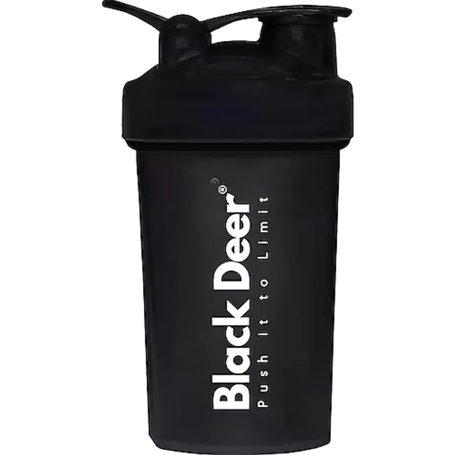 Shaker Karıştırıcı Sporcu Protein Shaker 550 ml Siyah