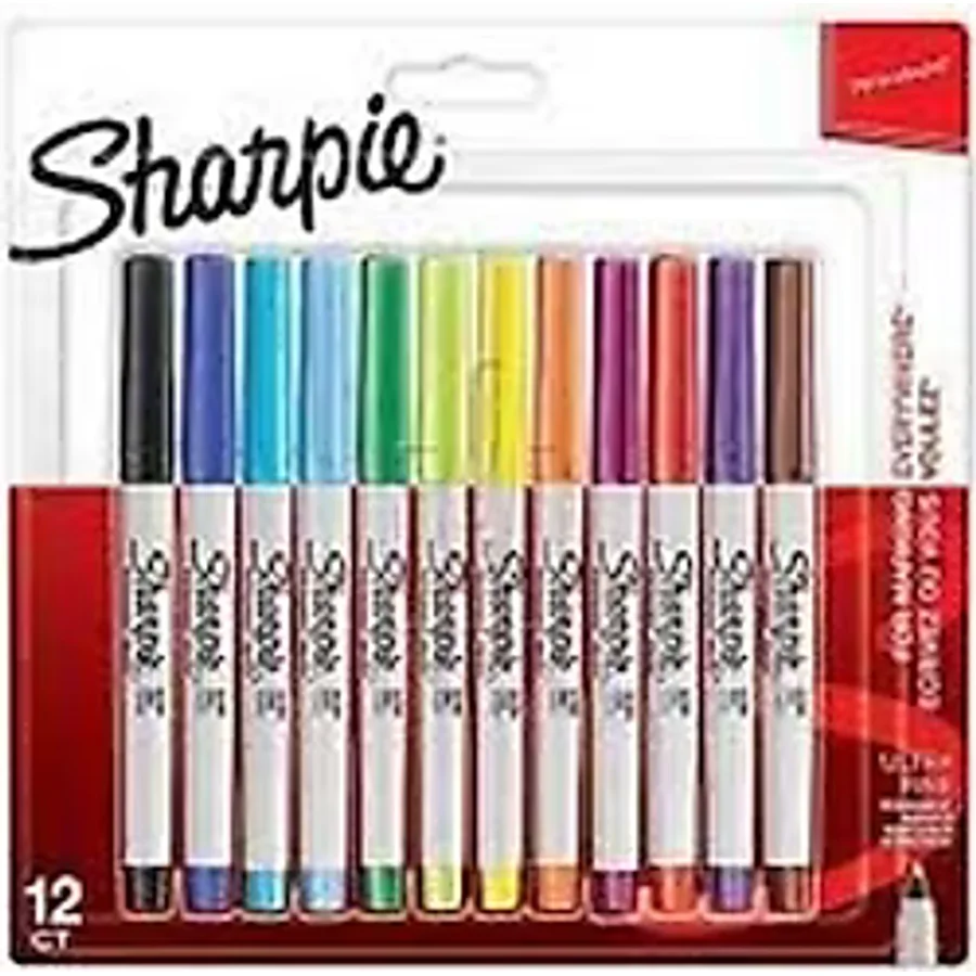 Sharpie Ultra Fine 12'li Permanent Marker Kalem Seti