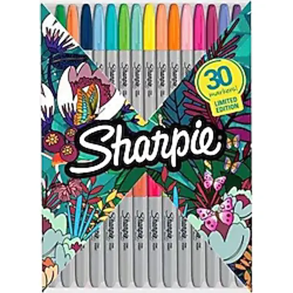 Sharpie Zarf 30'lu Permanent Marker Kalem Seti