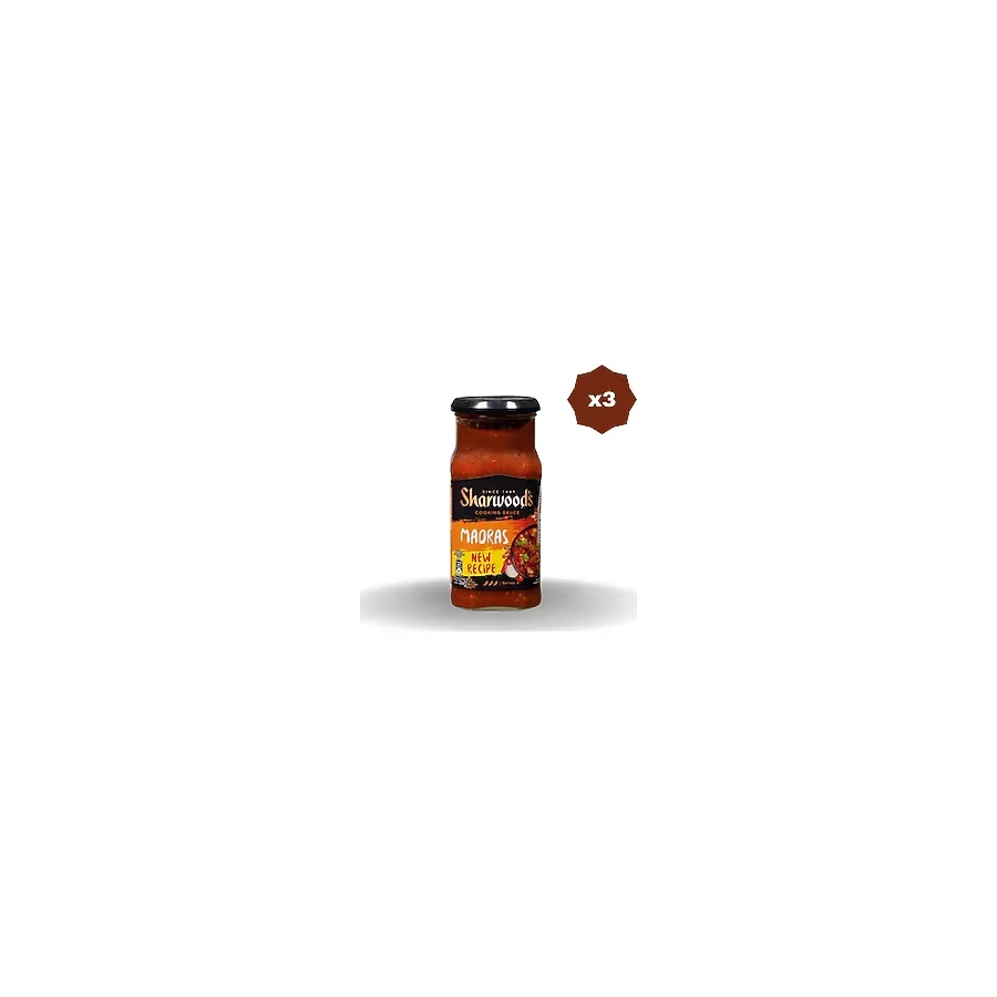 Sharwood's Sharwoods Hint Köri Sos Madras 420 gr x 3 Adet