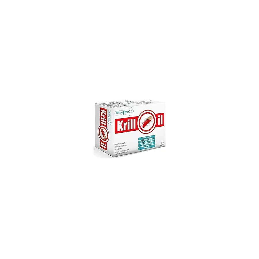 SHC4200 Krill Yağı Krill Oil Omepro Krill Yağı 60 Kapsül - Hediye Seçeneği - Paket Seçenekleri