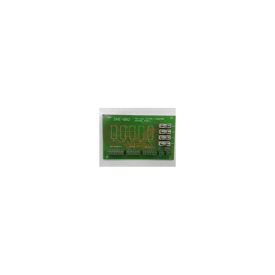 She-002 Fan Coıl Isıtma / Soğutma Kontrol Paneli Kart 060304-1
