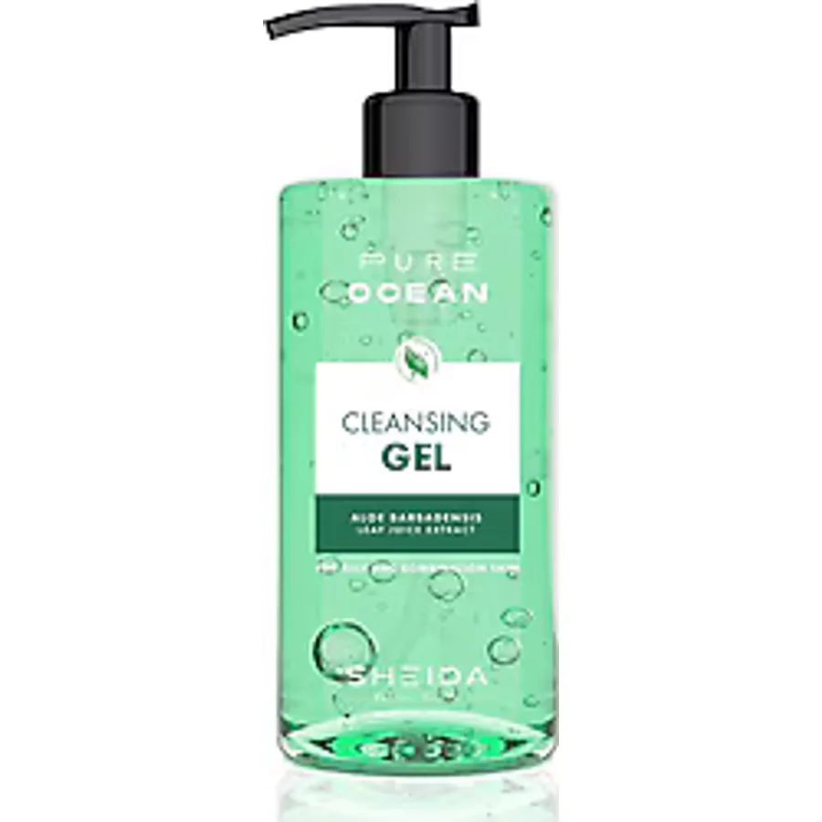 Sheida Pure Ocean Yağlı Ciltler için Yüz Yıkama Jeli 250 ml