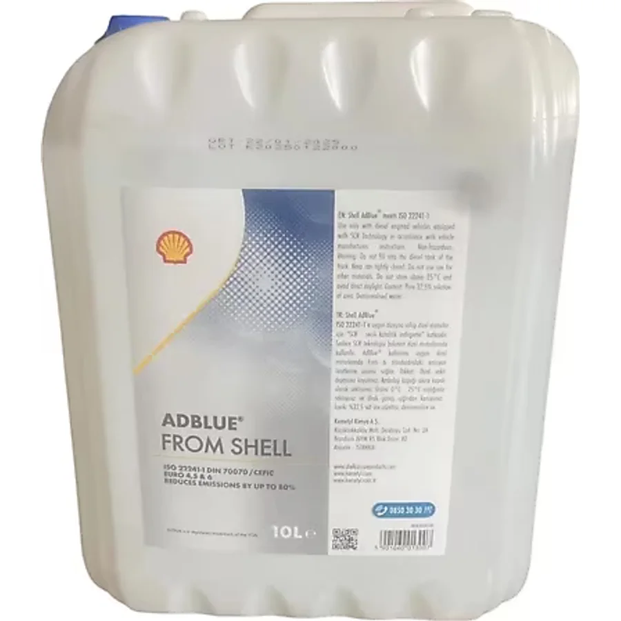 SHELL Adblue - 10 Litre 2025 Üretim