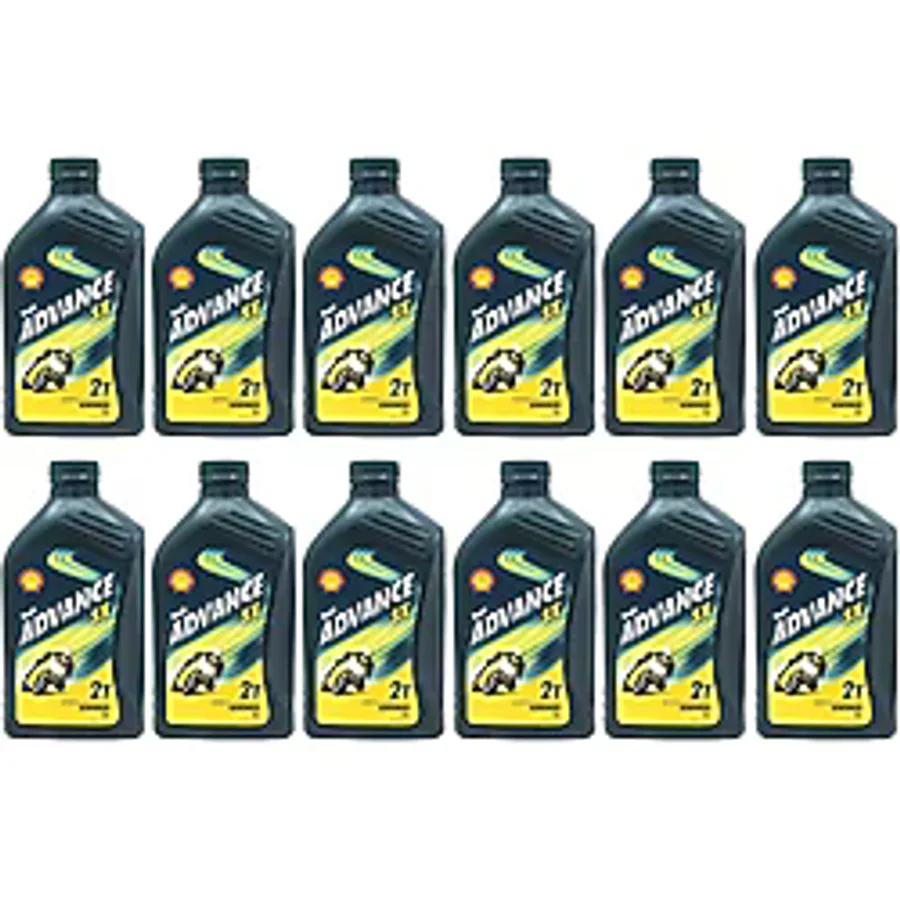 Shell Advance Sx 2T Mineral 1 lt 12'li Motosiklet Yağı