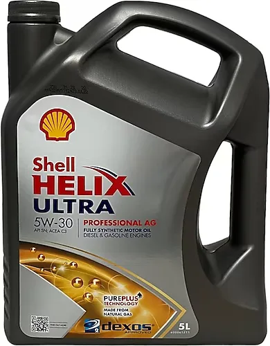 Shell Helix Ultra Professional AG 5W-30 5 lt Motor Yağı