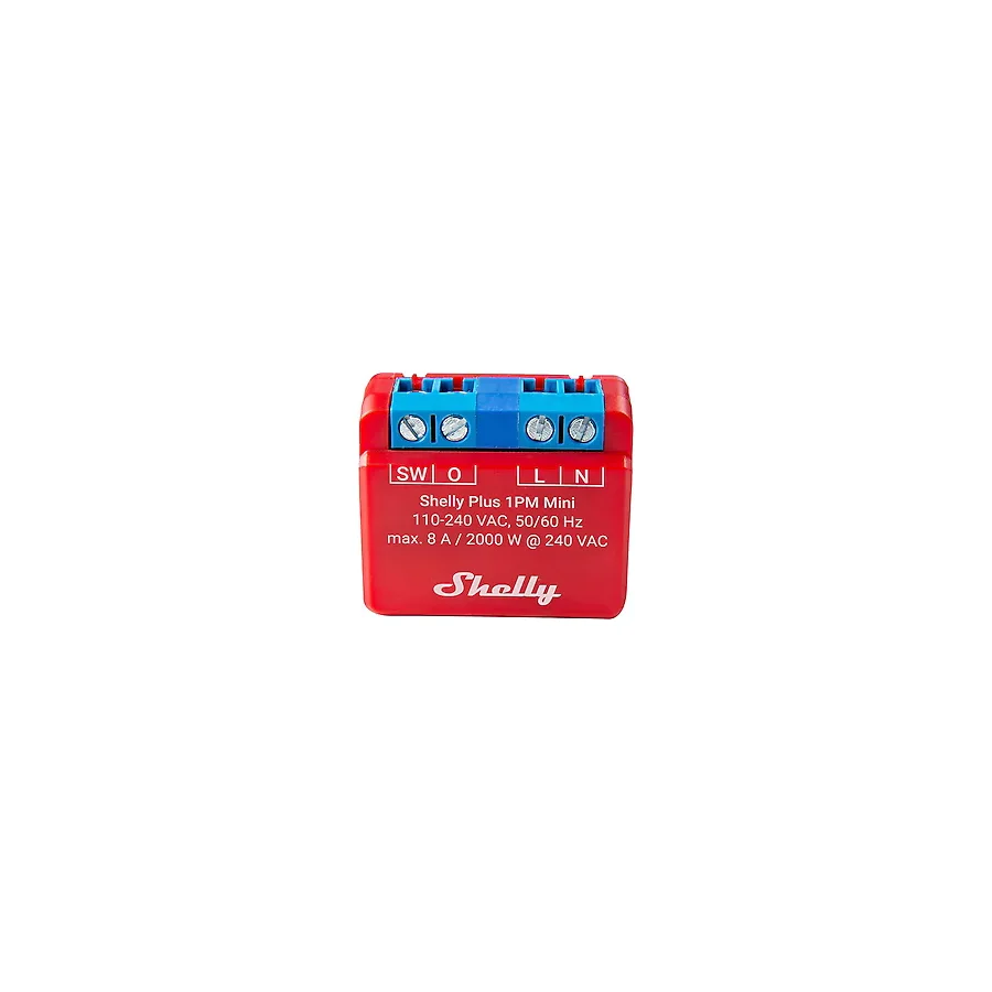 Shelly Plus 1PM Mini Gen 3 Wi-Fi Akıllı Röle