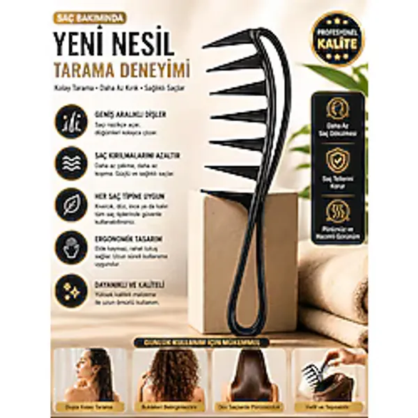 SheMask Wax Tarak Mucizevi Tarak Saç Şekillendirici Tarak Saç Şekillendirme Seti Sihirli Tarak Saç Fırçası ve Tarak Kıvırcık Saç Tarağı Hacim Tarağı Profesyonellerin Tercihi Tarak Seti