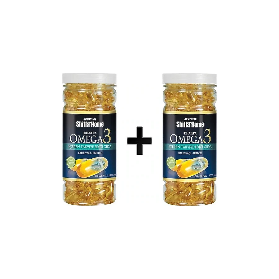Shiffa Home Omega 3 1000 mg 200 Kapsül 2'li